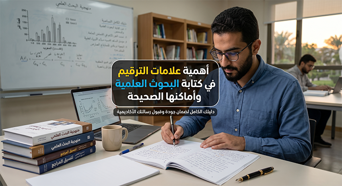 أهمية علامات الترقيم في البحث العلمي وأماكنها الصحيحة